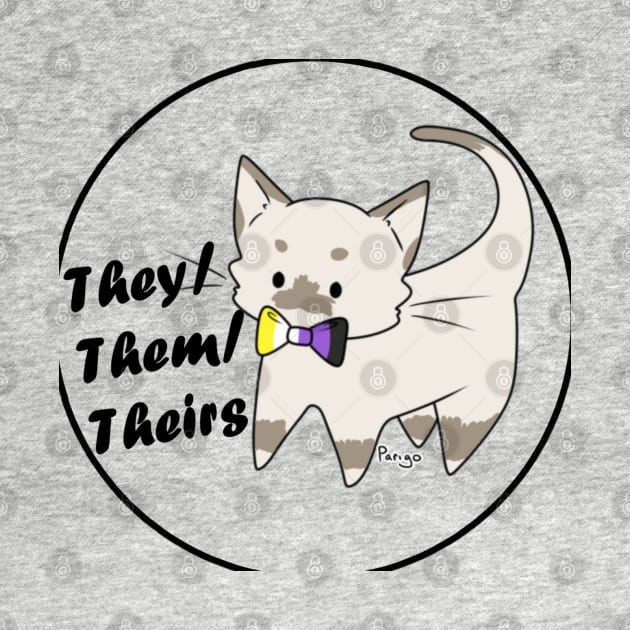 They/Them/Theirs Pronouns Kitty (v4) by parigok